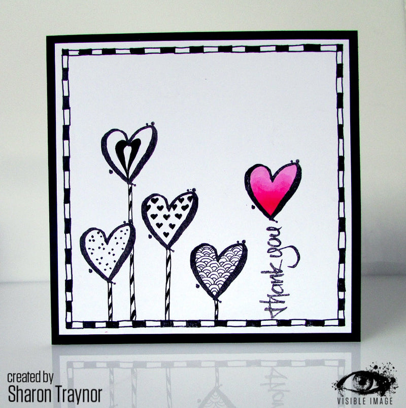 Visible Image Thank You - A7 Stamp Set-3