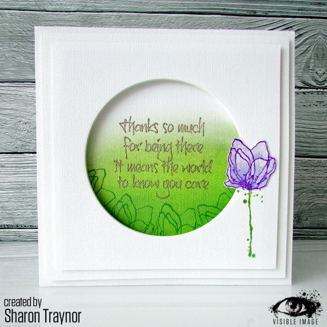 Visible Image Thank You - A7 Stamp Set-2