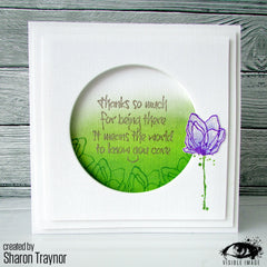 Visible Image Thank You - A7 Stamp Set-2