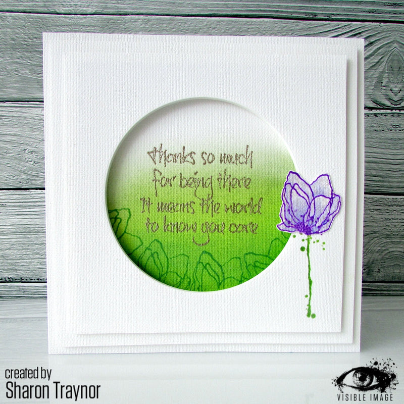Visible Image Thank You - A7 Stamp Set-2