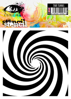 Visible Image Time Tunnel Stencil - 6 x 6-1
