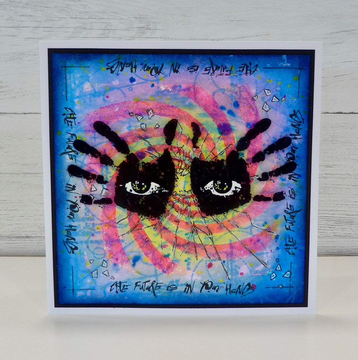 Visible Image Time Tunnel Stencil - 6 x 6-2