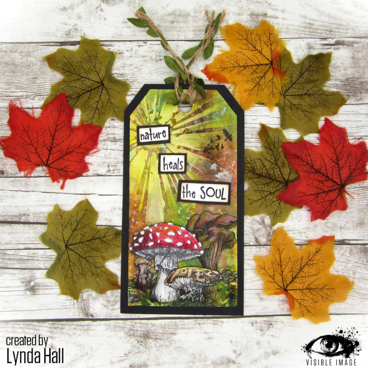 Visible Image Totally Toadstools - A6 Stamp Set-4