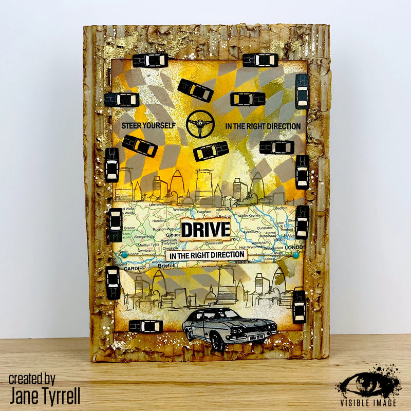 Visible Image The Right Direction - A6 Stamp Set-2