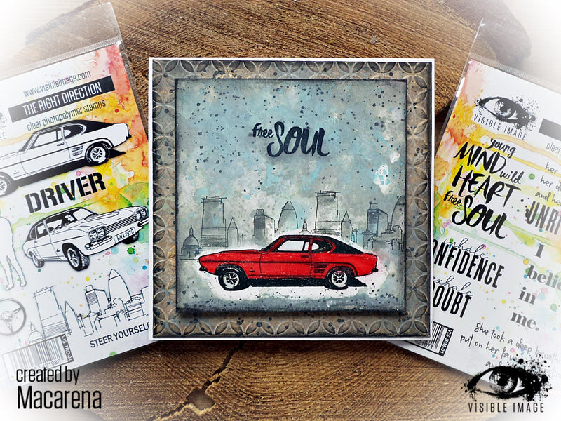 Visible Image The Right Direction - A6 Stamp Set-3