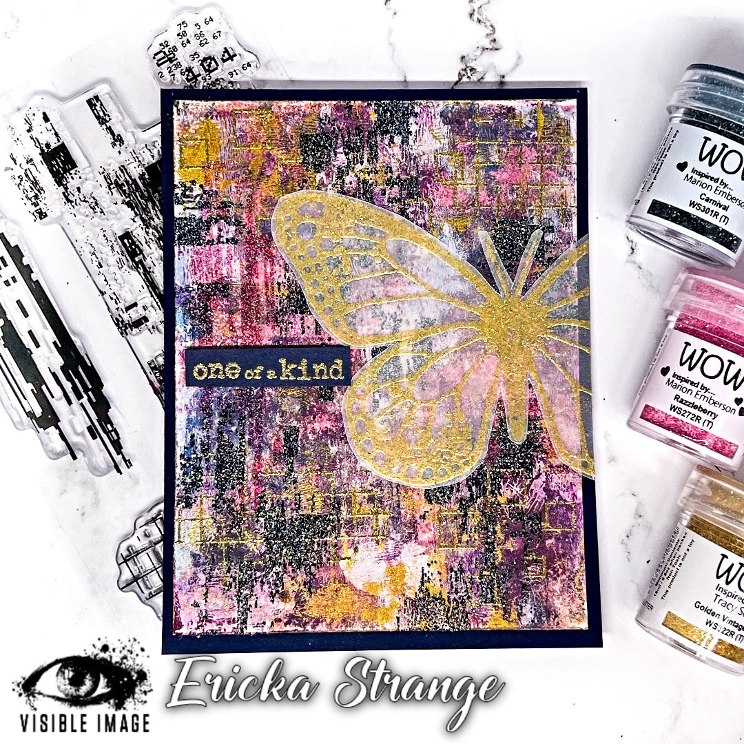 Visible Image Transmission Glitch - A6 Stamp Set-4