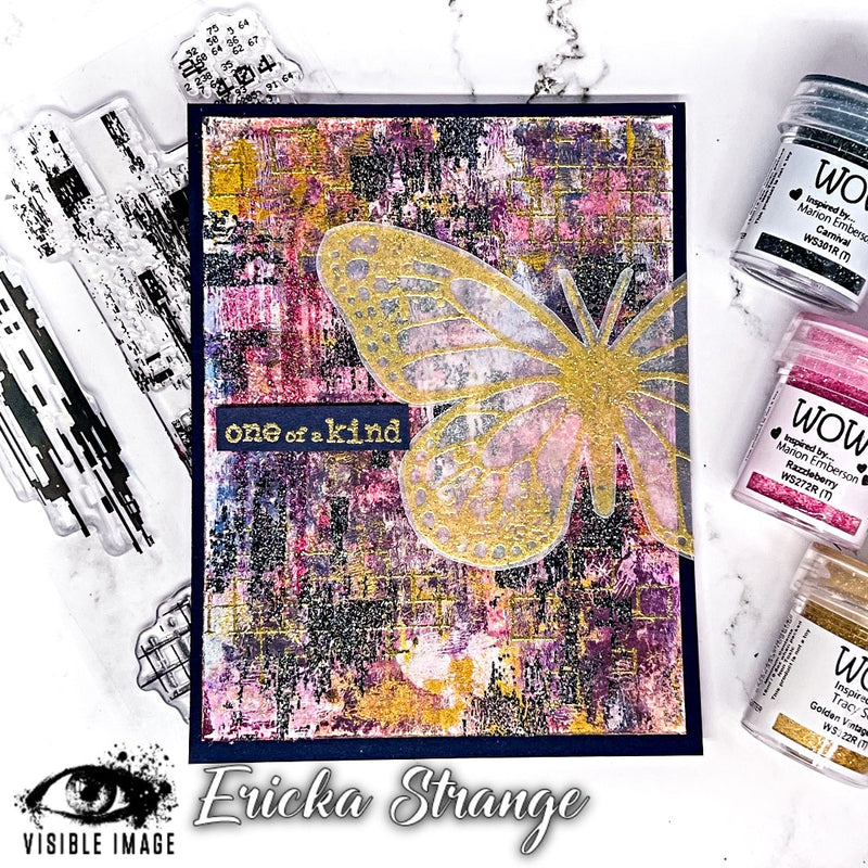 Visible Image Transmission Glitch - A6 Stamp Set-4