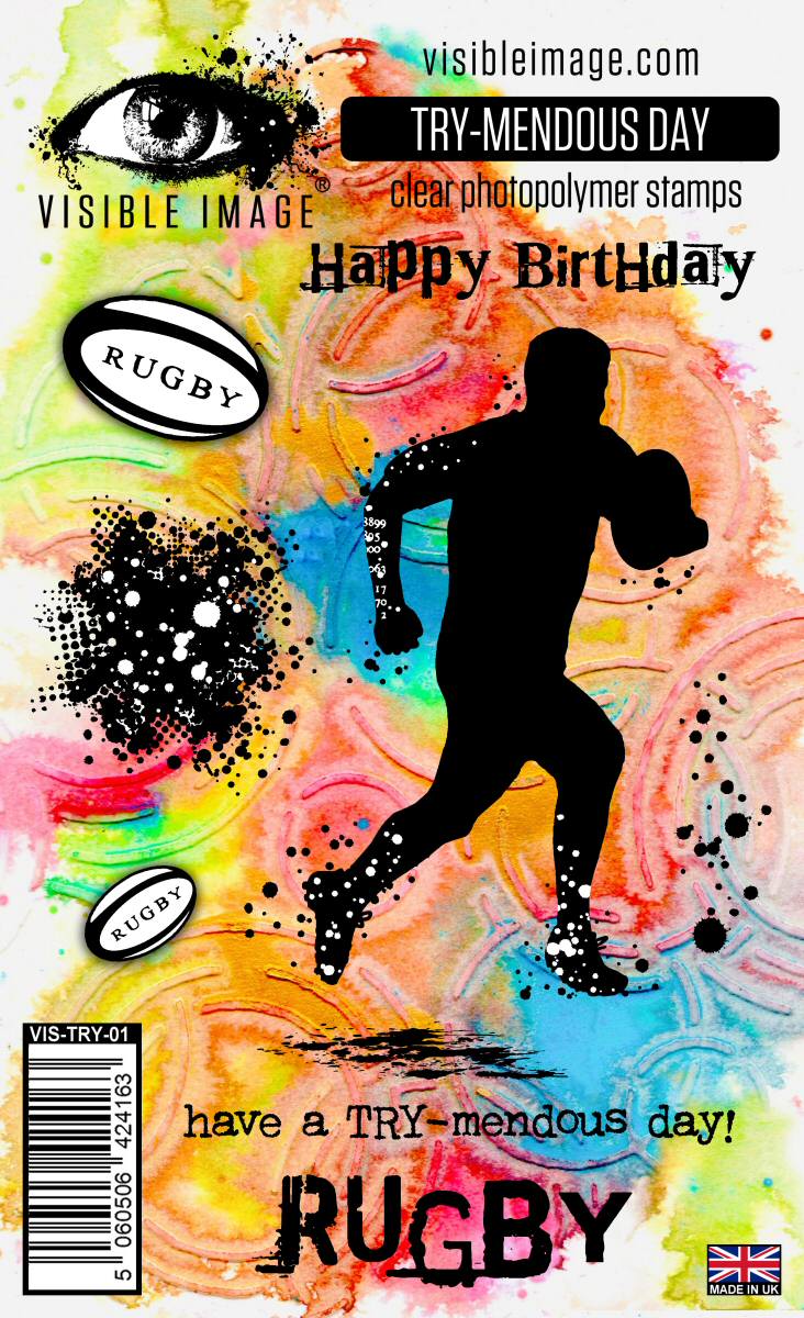 Visible Image Try-mendous Day - A6 Stamp Set-1