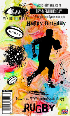 Visible Image Try-mendous Day - A6 Stamp Set-1