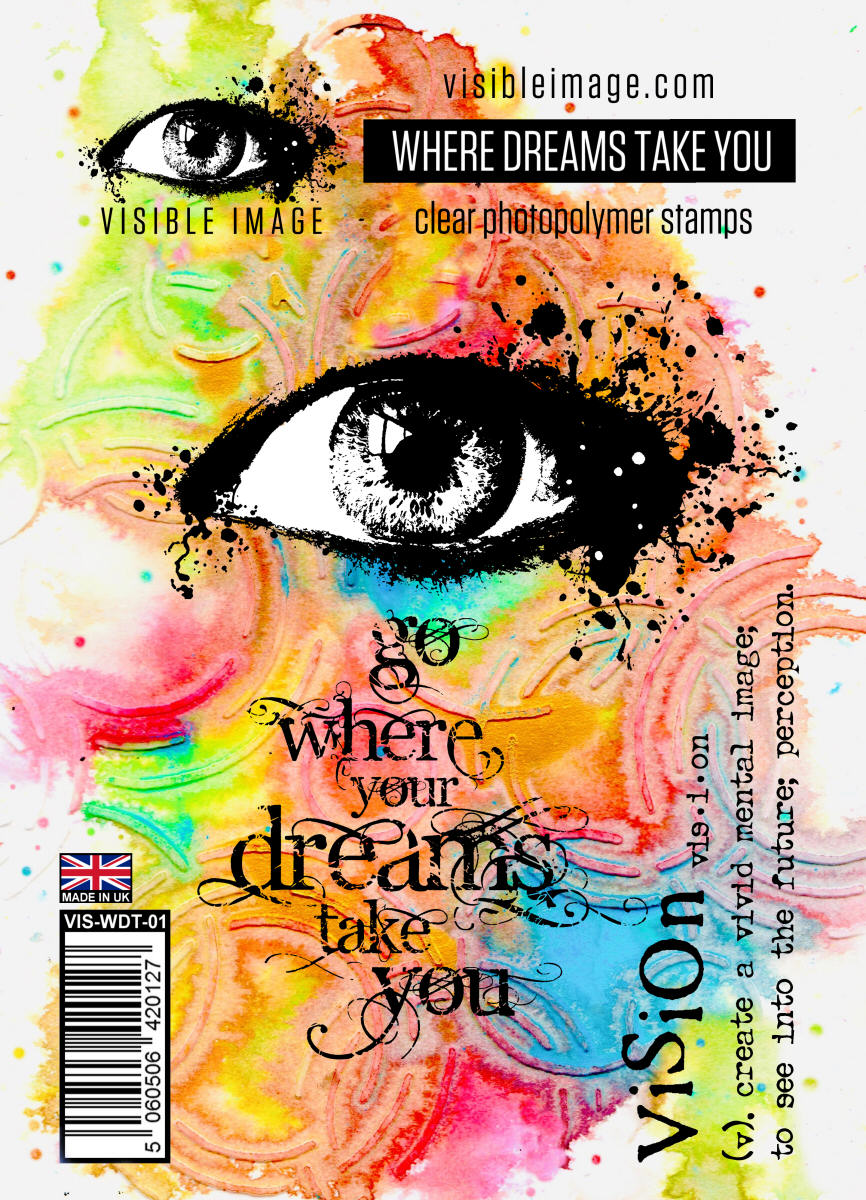 Visible Image Where Dreams Take You - A6 Stamp Set-1