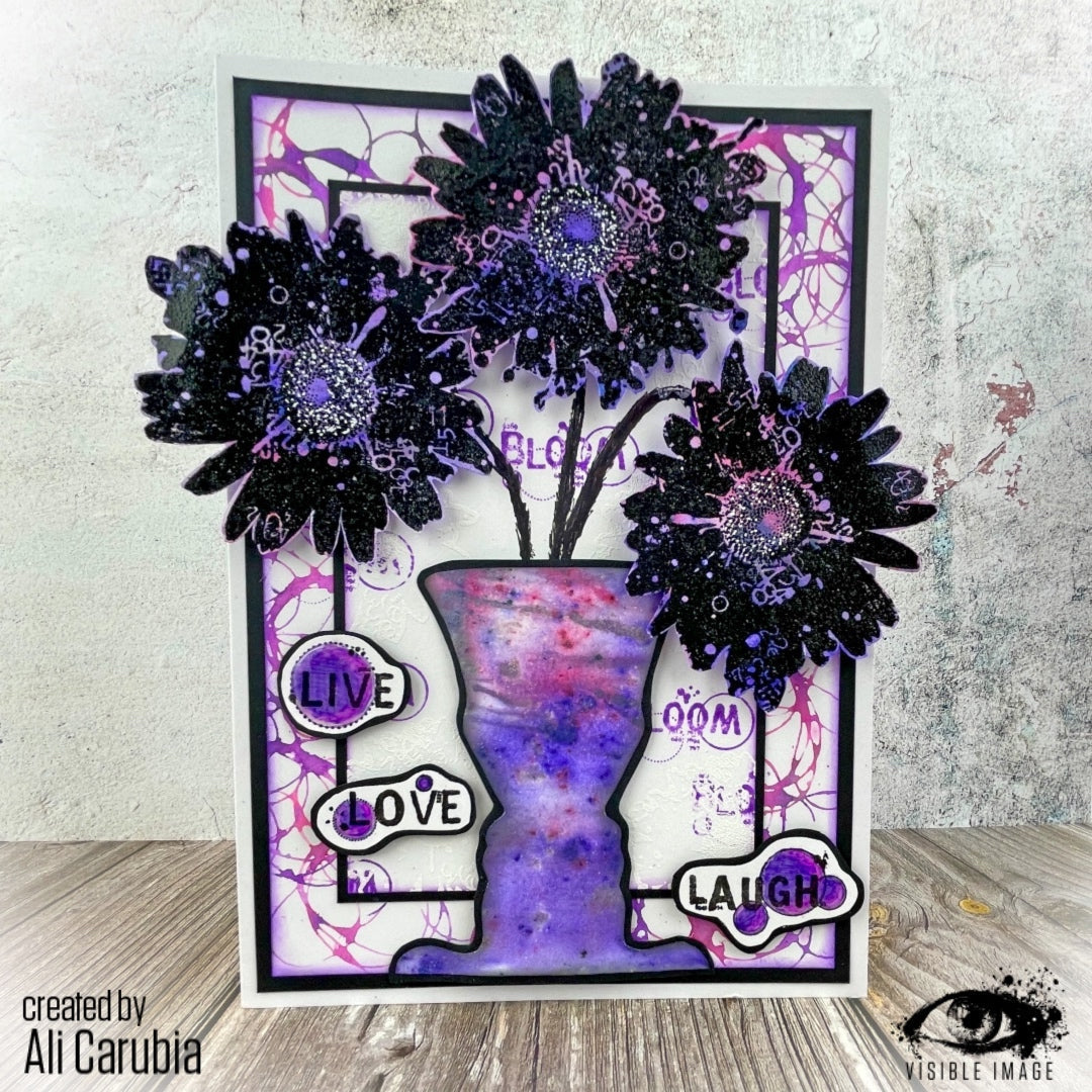 Visible Image Where Flowers Bloom - A5 Stamp Set-2