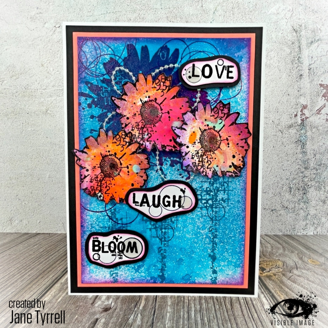 Visible Image Where Flowers Bloom - A5 Stamp Set-4