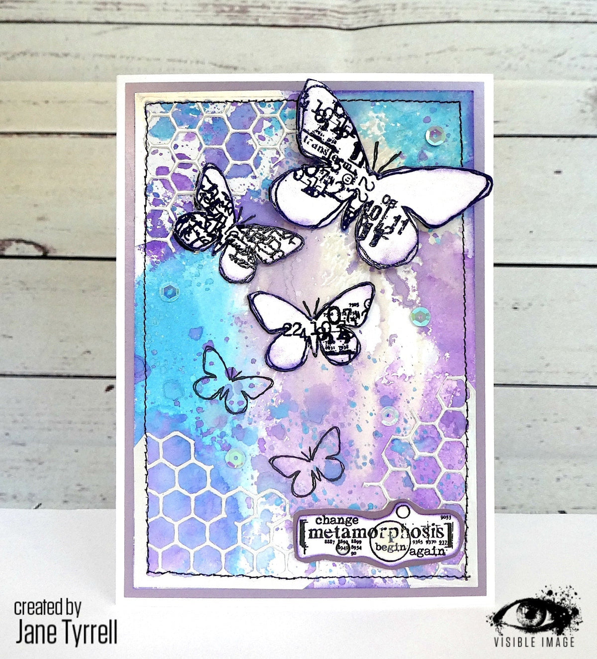 Visible Image Wings of Change - A6 Stamp Set-2