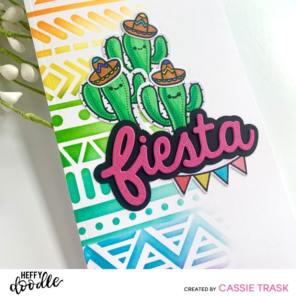 Fiesta Time Stencil-3