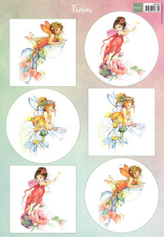Marianne Design Cutting Sheet Bloemen Elfjes 2-1