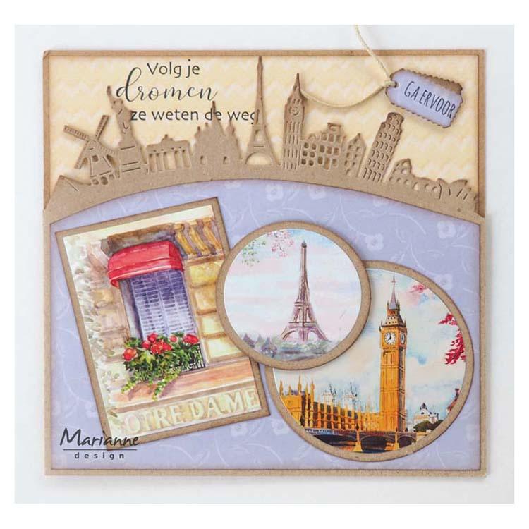 Marianne Design Cutting Sheet Summer Holiday-4