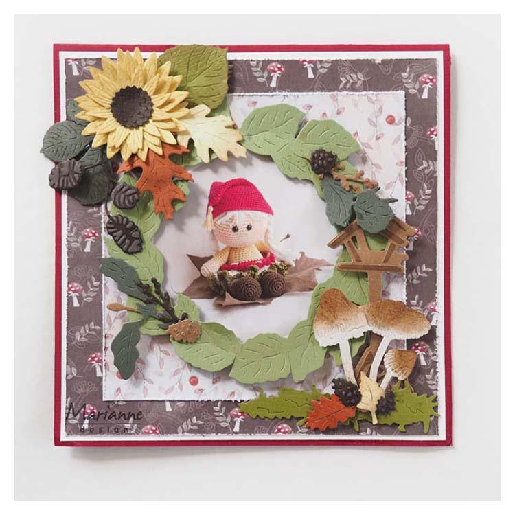Marianne Design Cutting Sheet Ilse's Funny's - Fall-3