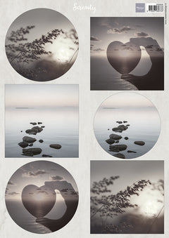 Marianne Design A4 Cutting Sheet - Serenity Horizons-1