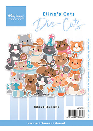 Marianne Design Die-Cuts - Eline's Cats-1