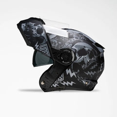 VOSS 580 Conquest Modular Two Tone El Diablo Helmet-3