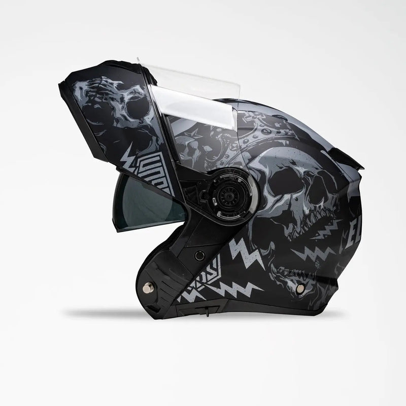 VOSS 580 Conquest Modular Two Tone El Diablo Helmet-3
