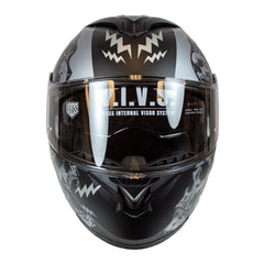 VOSS 580 Conquest Modular Two Tone El Diablo Helmet-4