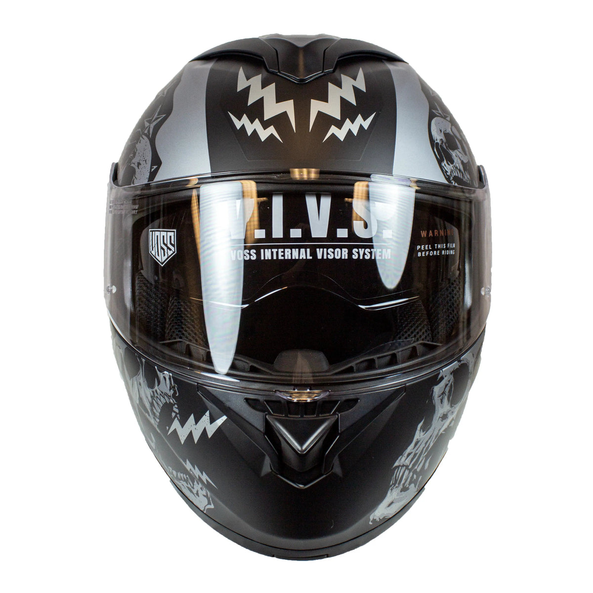 VOSS 580 Conquest Modular Two Tone El Diablo Helmet-4