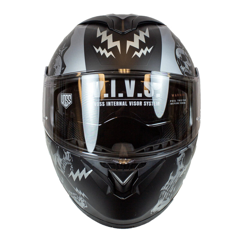 VOSS 580 Conquest Modular Two Tone El Diablo Helmet-4