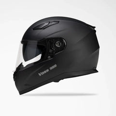 VOSS 988 MOTO-1 Matte Black Helmet-1