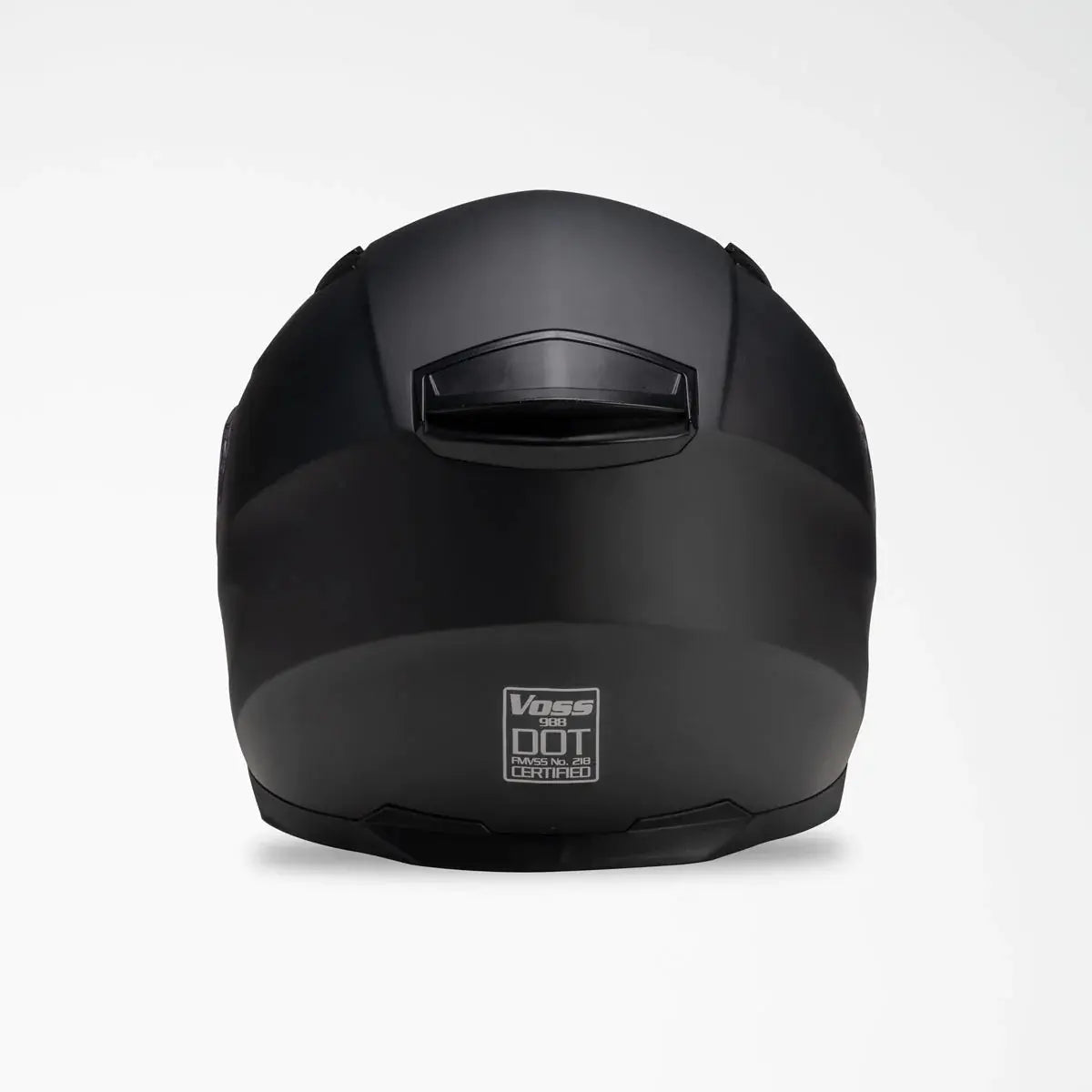 VOSS 988 MOTO-1 Matte Black Helmet-2