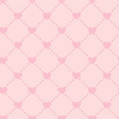 Valentines Geometric Hearts Adhesive Vinyl #2-1