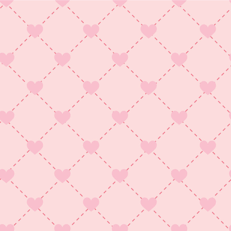 Valentines Geometric Hearts Adhesive Vinyl #2-1