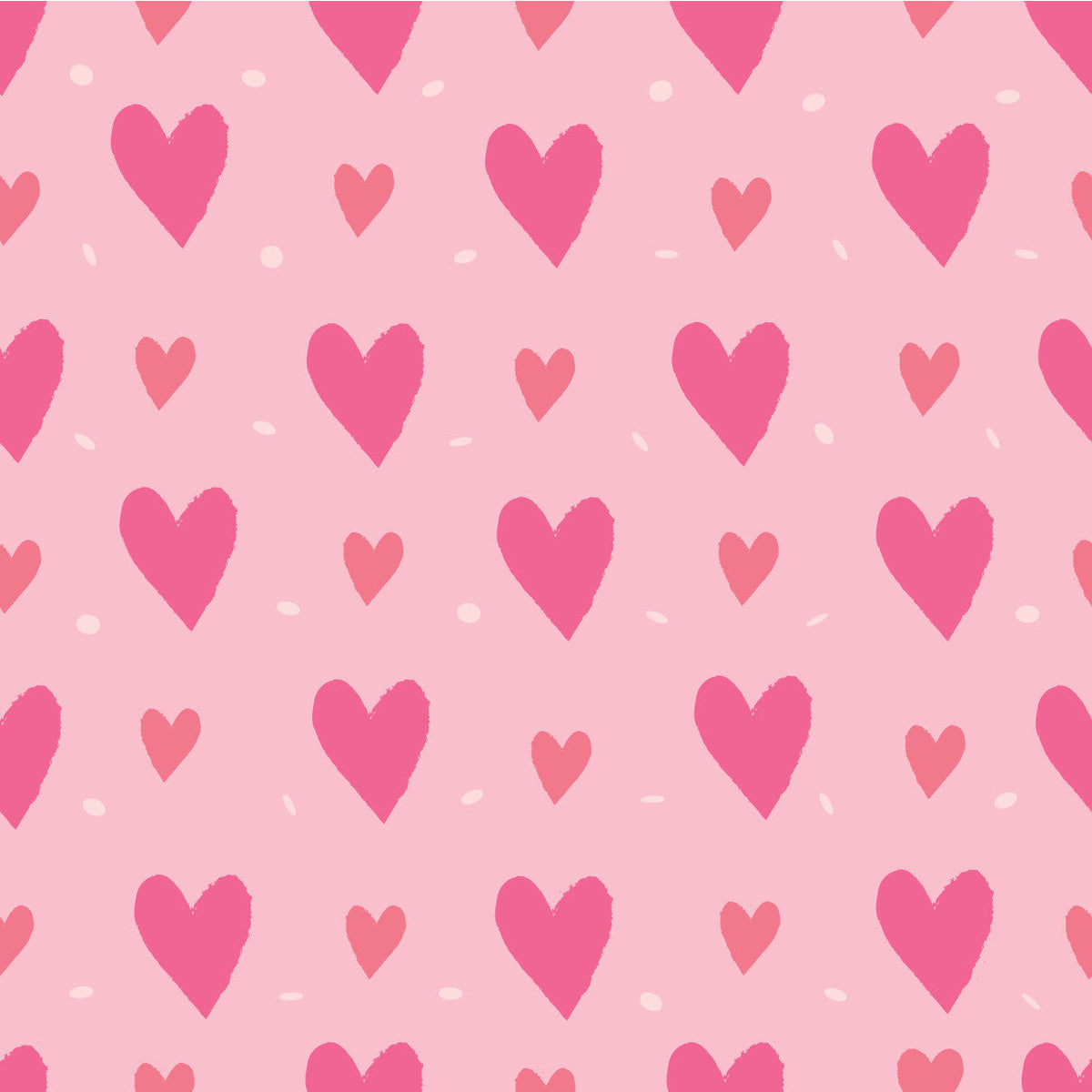 Valentines Hearts Pink Adhesive Vinyl-1