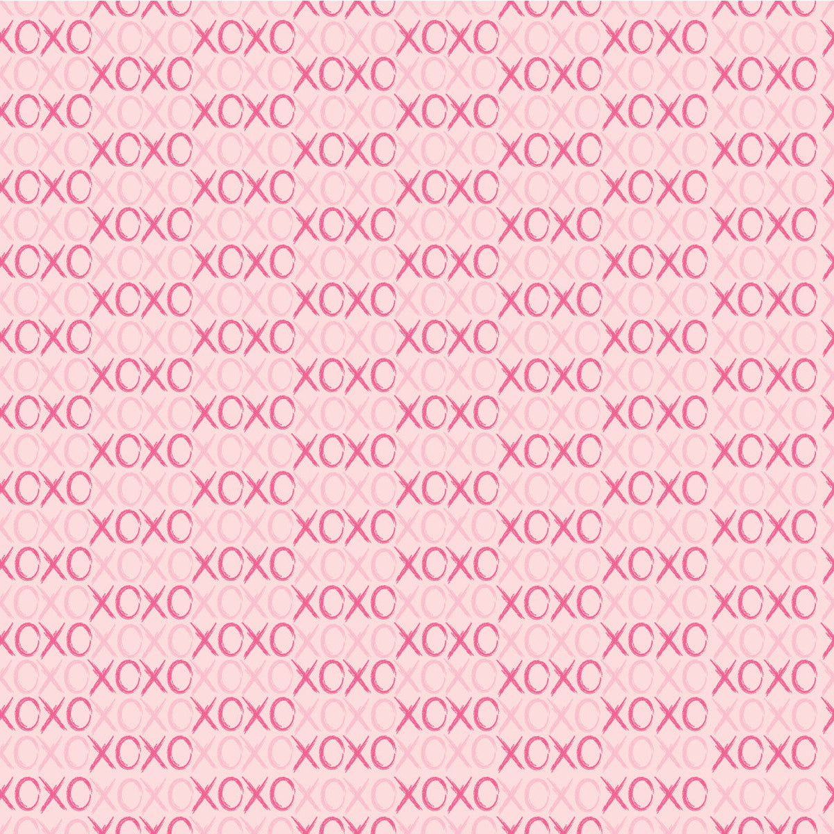 Valentines XOXO Pink Adhesive Vinyl-1