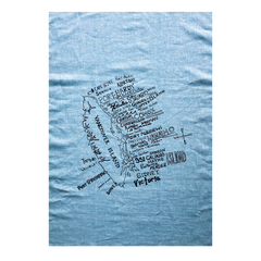 VAN ISLE - Organic Cotton & Hemp Tea Towel-2