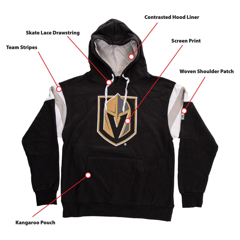 Vegas Golden Knights Varsity Retro Style Hoodie-7