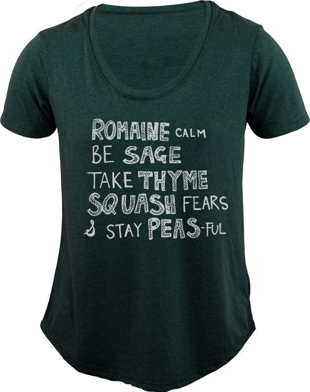 VEGGIE WISDOM - Women's Bamboo Tee-3