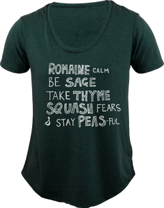 VEGGIE WISDOM - Women's Bamboo Tee-3