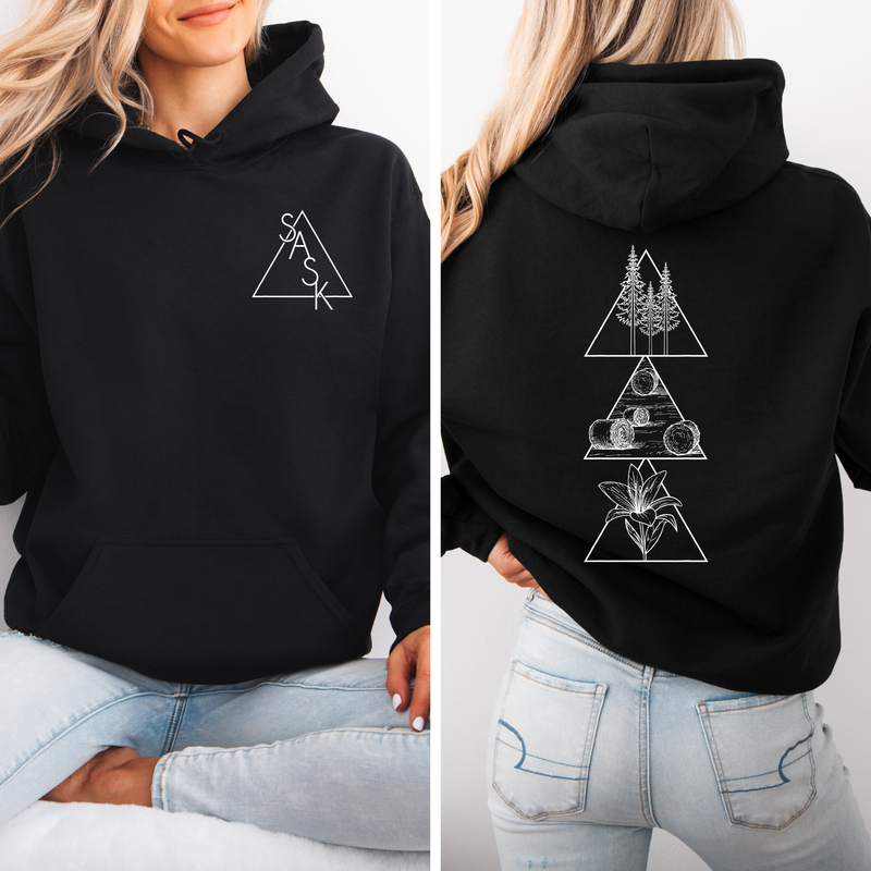 Geometric Saskatchewan Hoodie | Sask Apparel-3