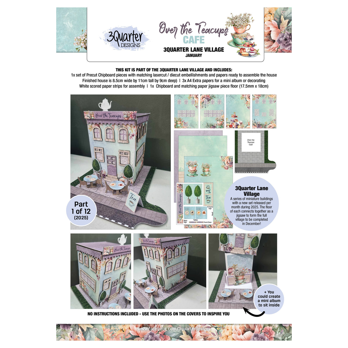 3Quarter Designs Lane Village - Over The Teacups Cafe-1