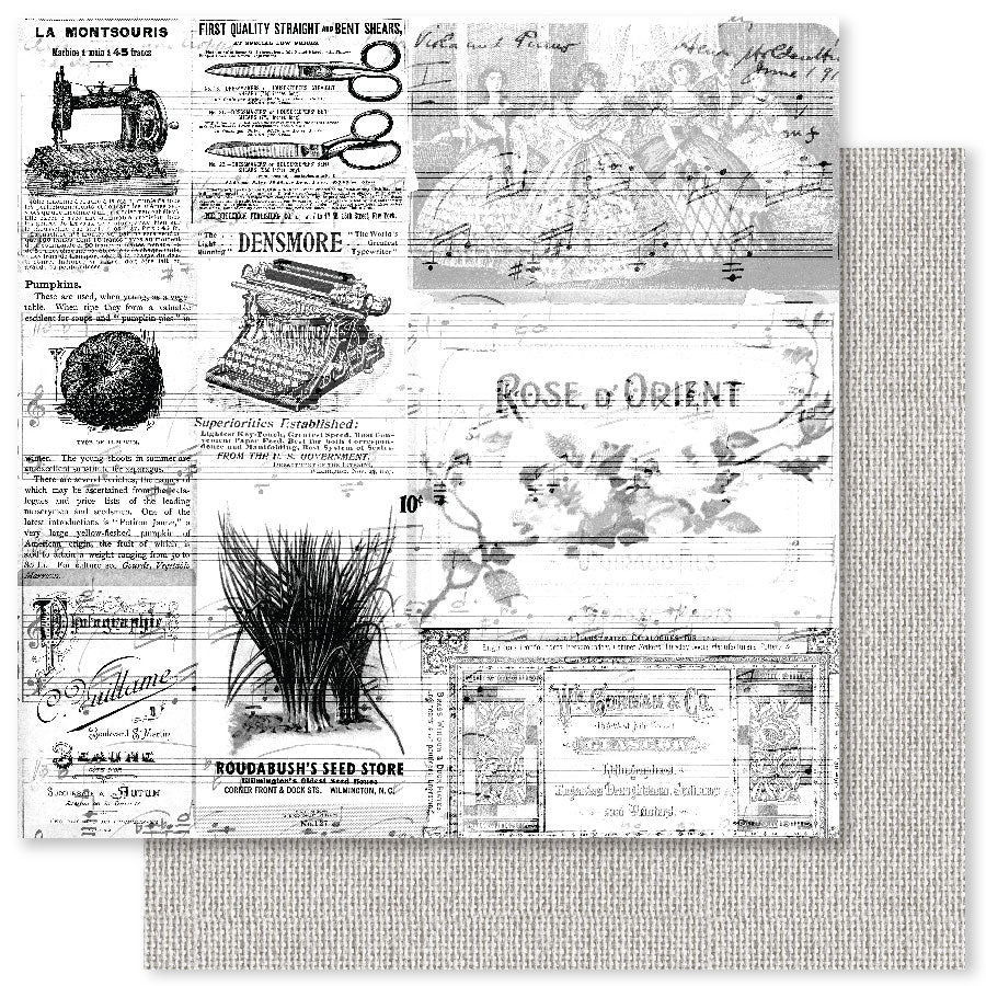 Fonds d'écran vintage 1.0 Collection de papiers 6x6 32382-3