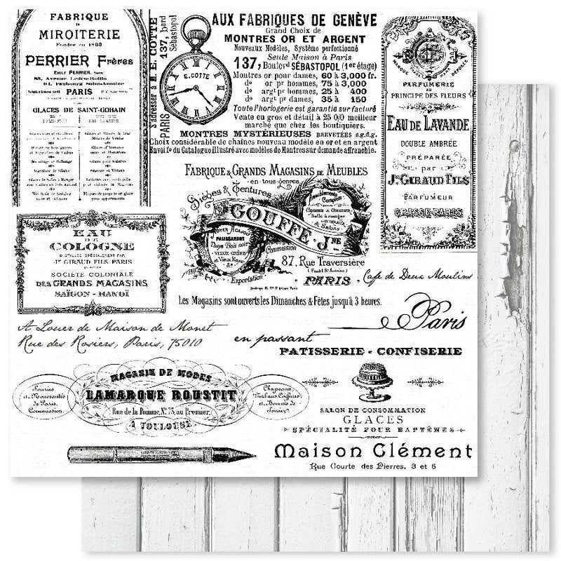 Vintage Backgrounds 1.0 12x12 Paper Collection 32361-7
