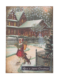 SL Collage Paper Pad Vintage Christmas Essentials 24 Sheets-3