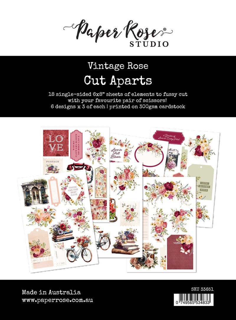 Vintage Rose Cut Aparts 33651-1