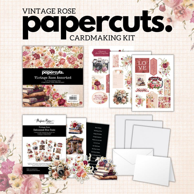 Vintage Rose Papercuts Kit 33810-1