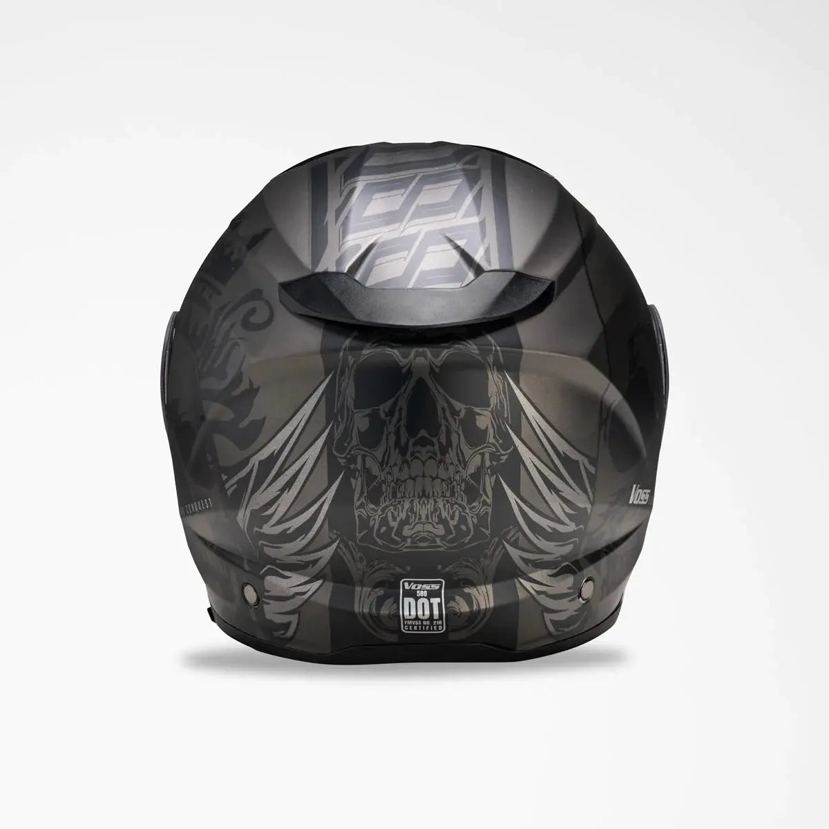 Voss 580 Conquest Apocalypse Modular Matte Motorcycle Helmet-2