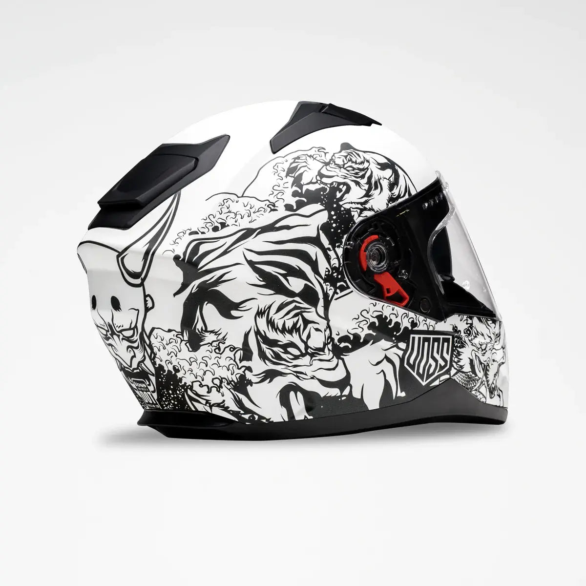 Voss 989 Moto-V Rei Full Face Matte Motorcycle Helmet-13