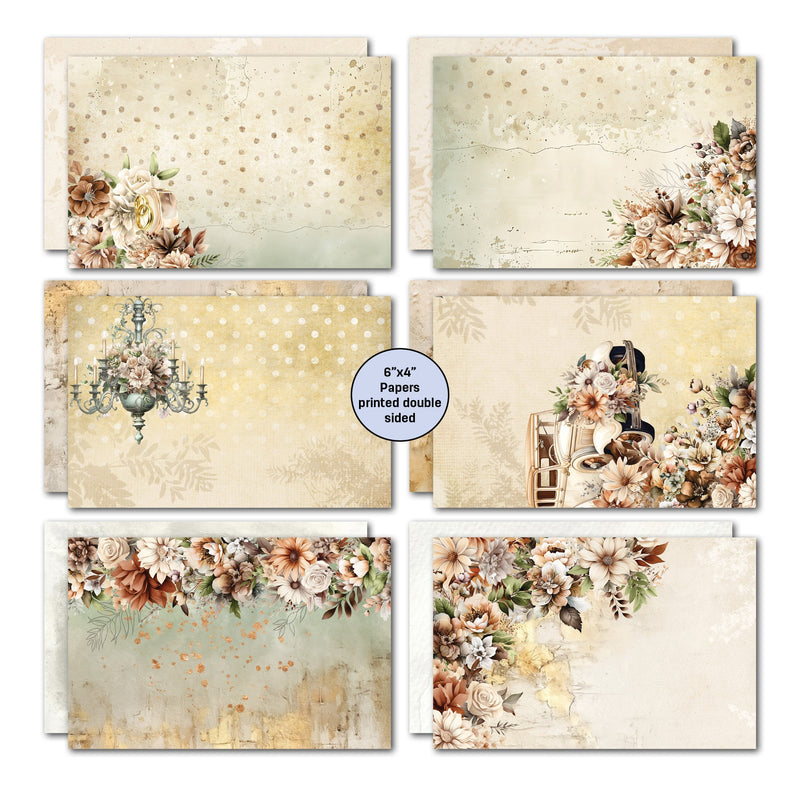 3Quarter Designs Wedded Bliss 6x4 Card Pack-4