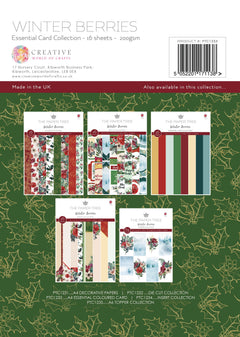 The Paper Tree Winter Berries A4 Essential Colour Card-2