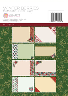 The Paper Tree Winter Berries A4 Insert Collection-2